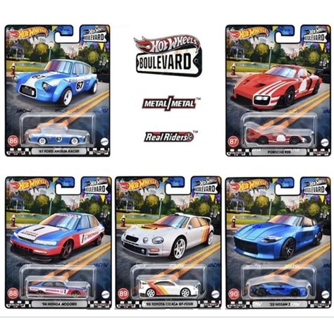 Hot Wheels Premium Boulevard Set Of Shopee Malaysia