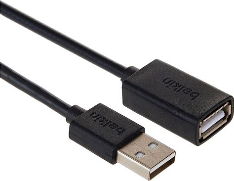 Belkin 1.8 M 2.0 USB (M) To USB (F) Extension Cable : Amazon.co.uk ...