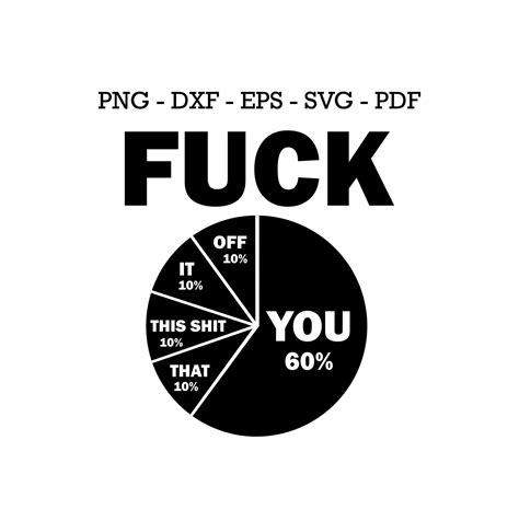 Fuck It Svg Fuck Off Vector Svg Fuck You Clipart Commercial Etsy Uk