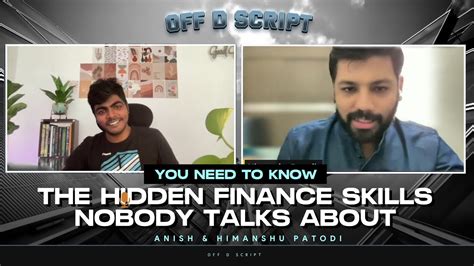 The Hidden Finance Skills Nobody talks about (But You NEED to Know ...