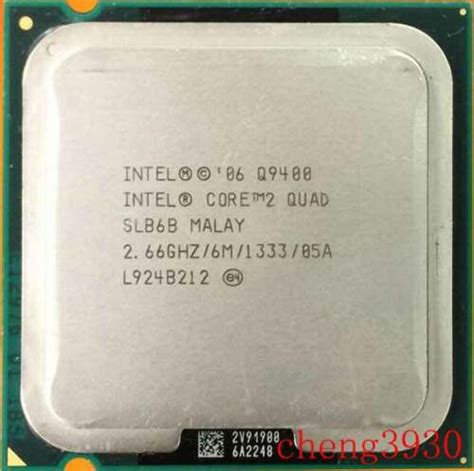 Intel Core 2 Quad Core Q9400 2.66 GHz LGA775 CPU Processor | eBay