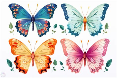 Borboleta Colorida Para Imprimir - Borboletas Coloridas Para Imprimir + 30 Desenhos Para Imprimir