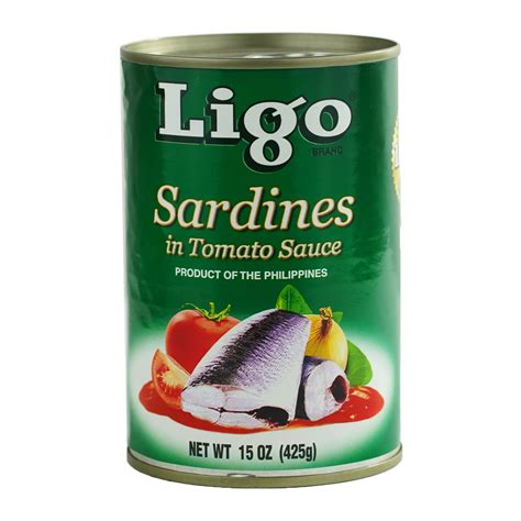 Ligo Sardines in Tomato Sauce (Large), 15 oz (48-Count) – VIFON ...