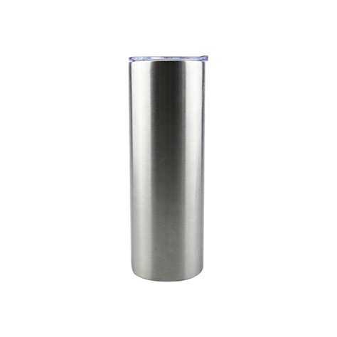 Factory Direct 20oz Stainless Steel Thermal Tumbler With Straw