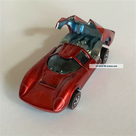 Vintage Redline Hot Wheels Lola GT Red US Version
