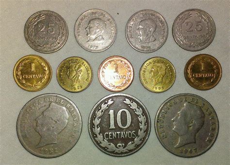 Historia De La Moneda En El Salvador