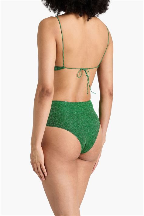 OSÉREE Lumière metallic bikini THE OUTNET