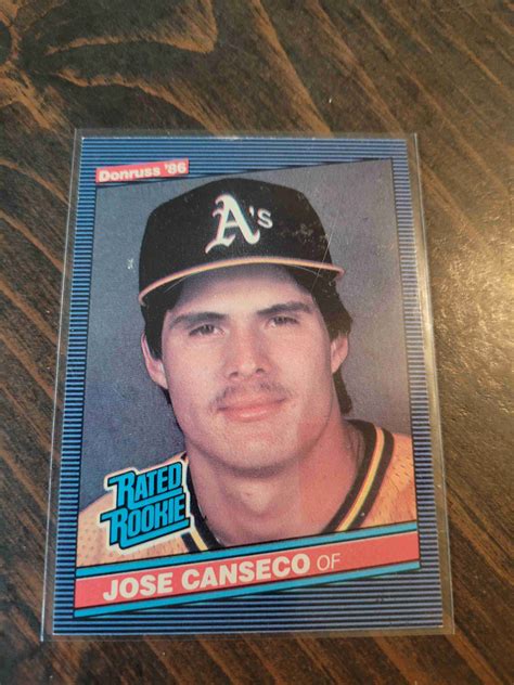 Sportlots Auctions Donruss Jose Canseco