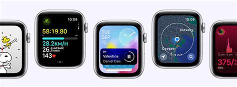 Apple Watch SE 2nd Gen GPS 44mm Starlight Case w/ Starlight Sport Band ...