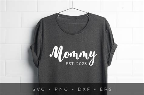 Mommy Est Svg Daddy Est Svg Mom Shirt Svg Cut Etsy Uk