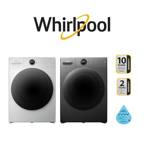 WHIRLPOOL FWMD10502GW | FWMD10502GG 10.5KG SUPREME OXYCARE INVERTER ...