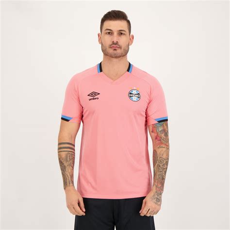 Camisa Umbro Gr Mio Outubro Rosa Futfanatics