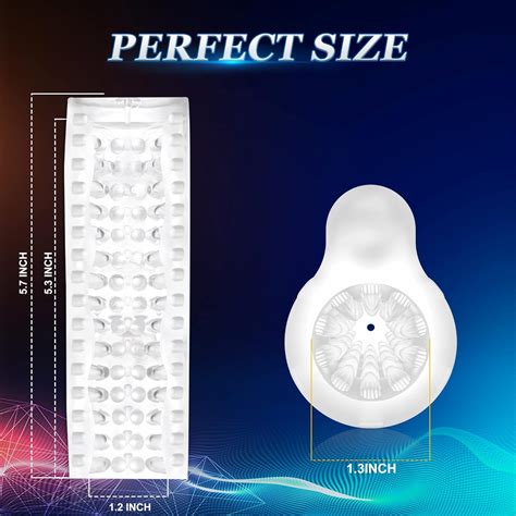 Vibrador Masturbador Masculino Con 10 Potentes Vibraciones De Cristal Manga Vagina Masculina