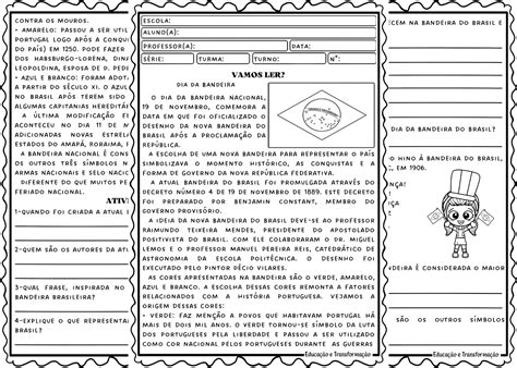Atividade Dia Da Bandeira