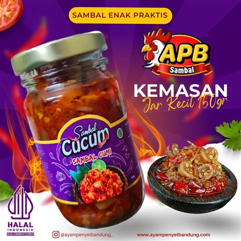 Jual Sambal Cumi Spesial Sambal Best Seller Sambal Cumi Pedas