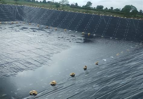 HDPE Geomembrane Sheet For Ponds Canal S Thickness 500 Micron At Rs