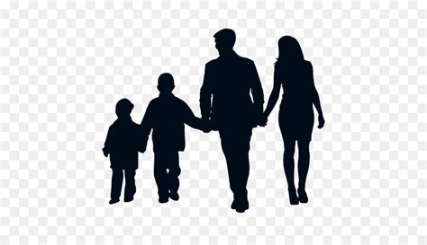 Family Parenting styles Child - silhouette family png download - 650* ...