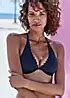 Lascana Scalloped Edge Triangle Bikini Top Freemans