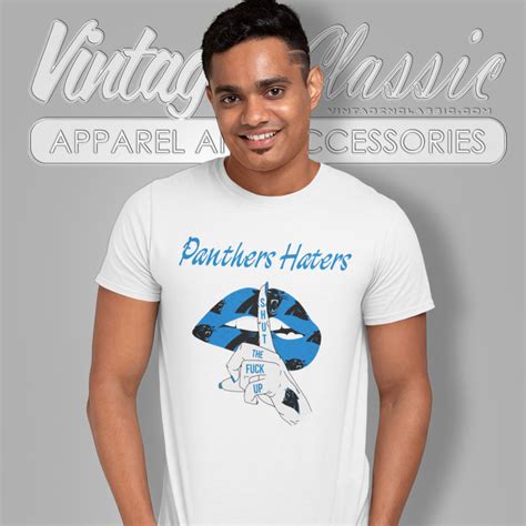 Carolina Panthers Haters Shut The Fuck Up Shirt Vintagenclassic Tee