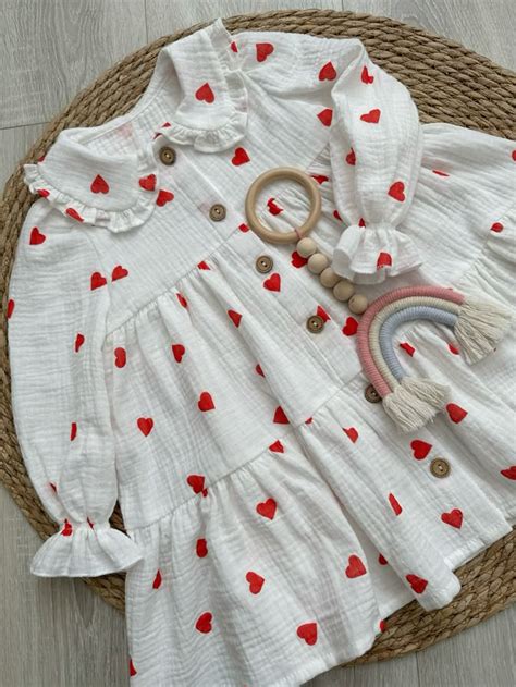 Муслиновое платье | Платья, Детская высокая мода, Одежда для младенцев