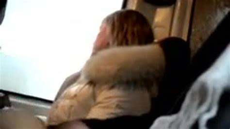 Dickflash For Blonde On Bus Porn Videos