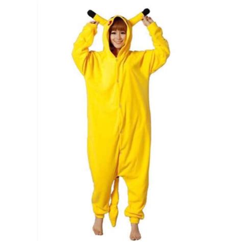 Pokemon Pikachu Onesie Costume Womens Fashion Dresses And Sets