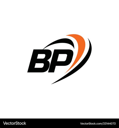 Bp monogram logo Royalty Free Vector Image - VectorStock