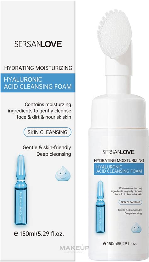 Sersanlove Hyaluronic Acid Cleansing Foam - Пенка для умывания с ...