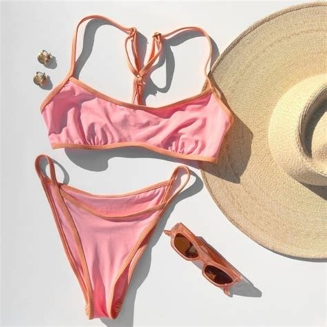 L Space Swim Lspace Pamela Tommy Sporty Bikini Set Poshmark