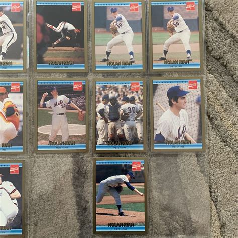 Lot Mlb Donruss Nolan Ryan Career Series Coca Cola Set Ebay