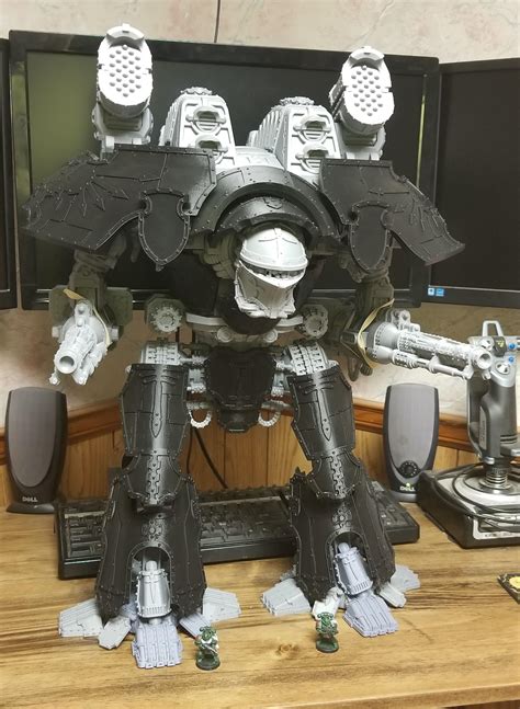 3d Printed A Warlord Titan At 28mm Scale R3dprinting