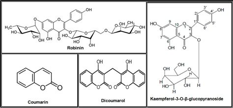 Chemical Structure Of Constituents Isolated From Melilotus Officinalis