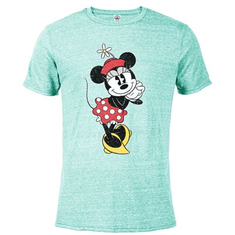 Disney Vintage Minnie Mouse Sweetheart Pose Short Sleeve Blended T