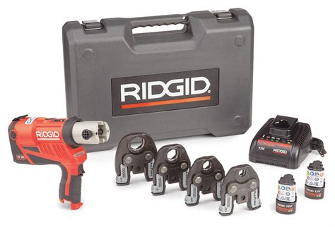 Ridgid 12v Li Ion Compact Cordless Press Tool Kit 426j87 57398