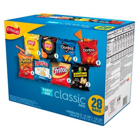 Frito Lay Classic Mix Chips Variety Pack 28 Ct 1 Oz Frys Food Stores