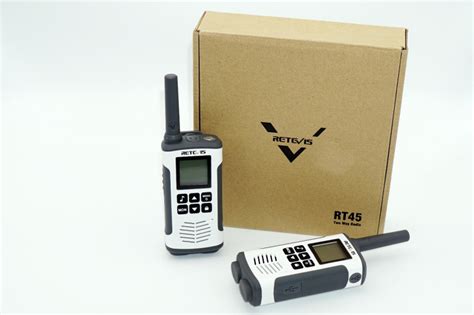 Недорогие мини-рации Retevis RT45 (PMR): новое поколение компактных раций