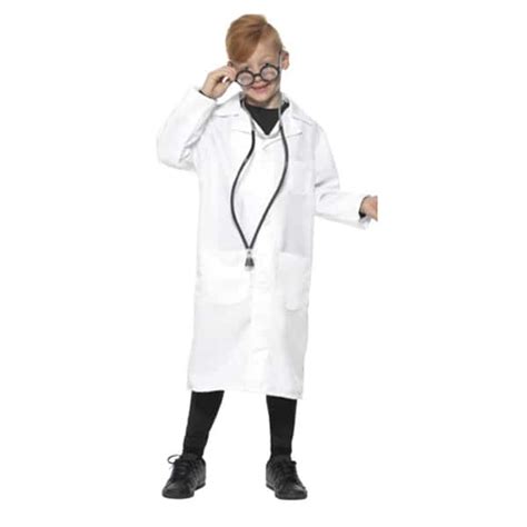 Lab Coat Scientist Costume Doctor Vet – Abracadabra Fancy Dress