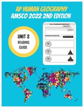 AP Human Geography AMSCO Reading Guide 2nd Edition Unit 2 TPT