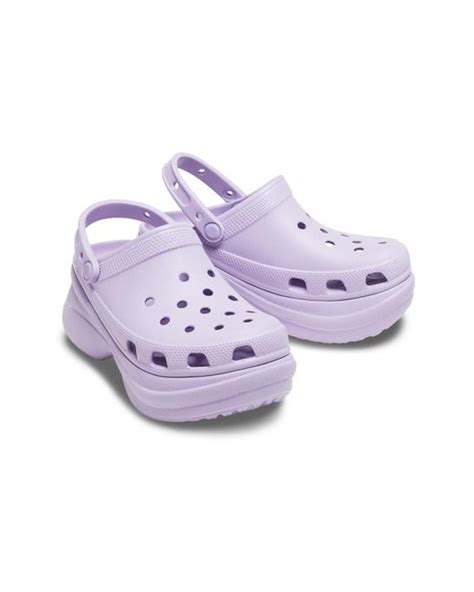 Crocs Classic Bae Clogs In Purple Lyst