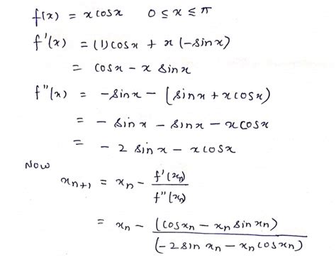 Answered Use Newtons Method To F Bartleby