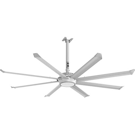 Essence Silver White Ceiling Fan Big Ass Fans