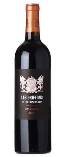 Chateau Pichon Longueville Les Griffons De Pichon Baron Estate Wine