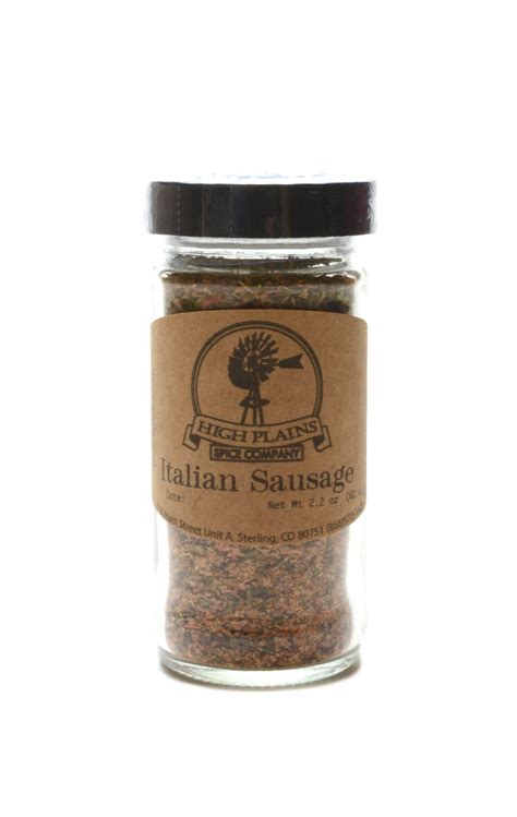 Italian Sausage Seasoning - High Plains Spice Company