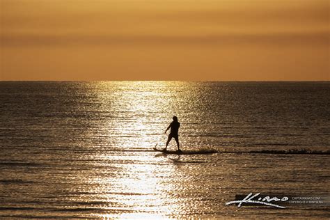 Hydro Boarding Coral Cove Park Sunrise Royal Stock Photo