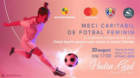 Moldindconbank Te Invit La Un Spectacol De Fotbal Feminin Organizat