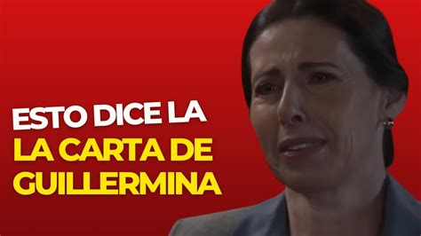 La Carta De Guillermina Que Condena A Armando Quiroga Youtube