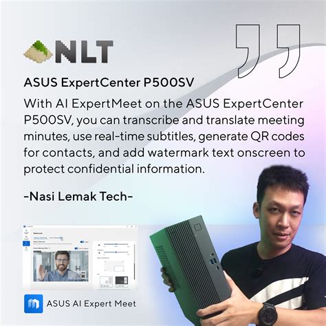 Asus With Ai Expertmeet On The Asus Expertcenter P500sv You Can