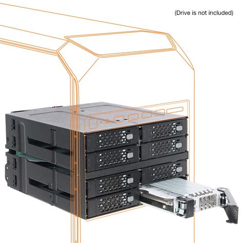 Buy Icy Dock Bay Sas Sata Hdd Ssd Hot Swap Backplane Mobile Rack Enclosure For X