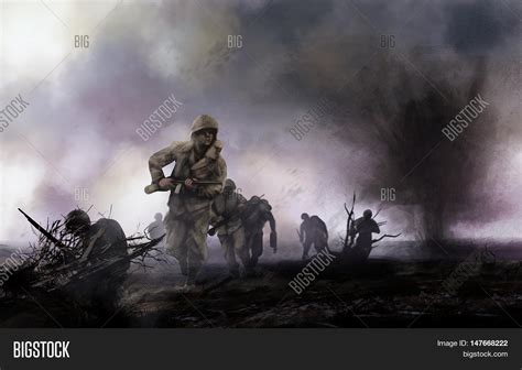 WW2 Illustration Image & Photo (Free Trial) | Bigstock