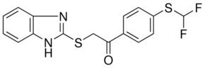 2 1H BENZIMIDAZOL 2 YLTHIO 1 4 DIFLUOROMETHYL THIO PHENYL ETHANONE